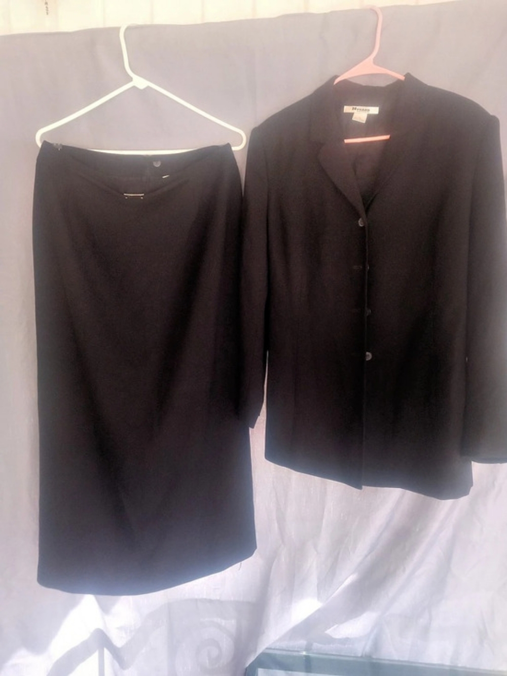 NYGARD Collection skirt suit Black Size 12 Like New